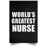 World's Greatest Nurse - Poster Portrait