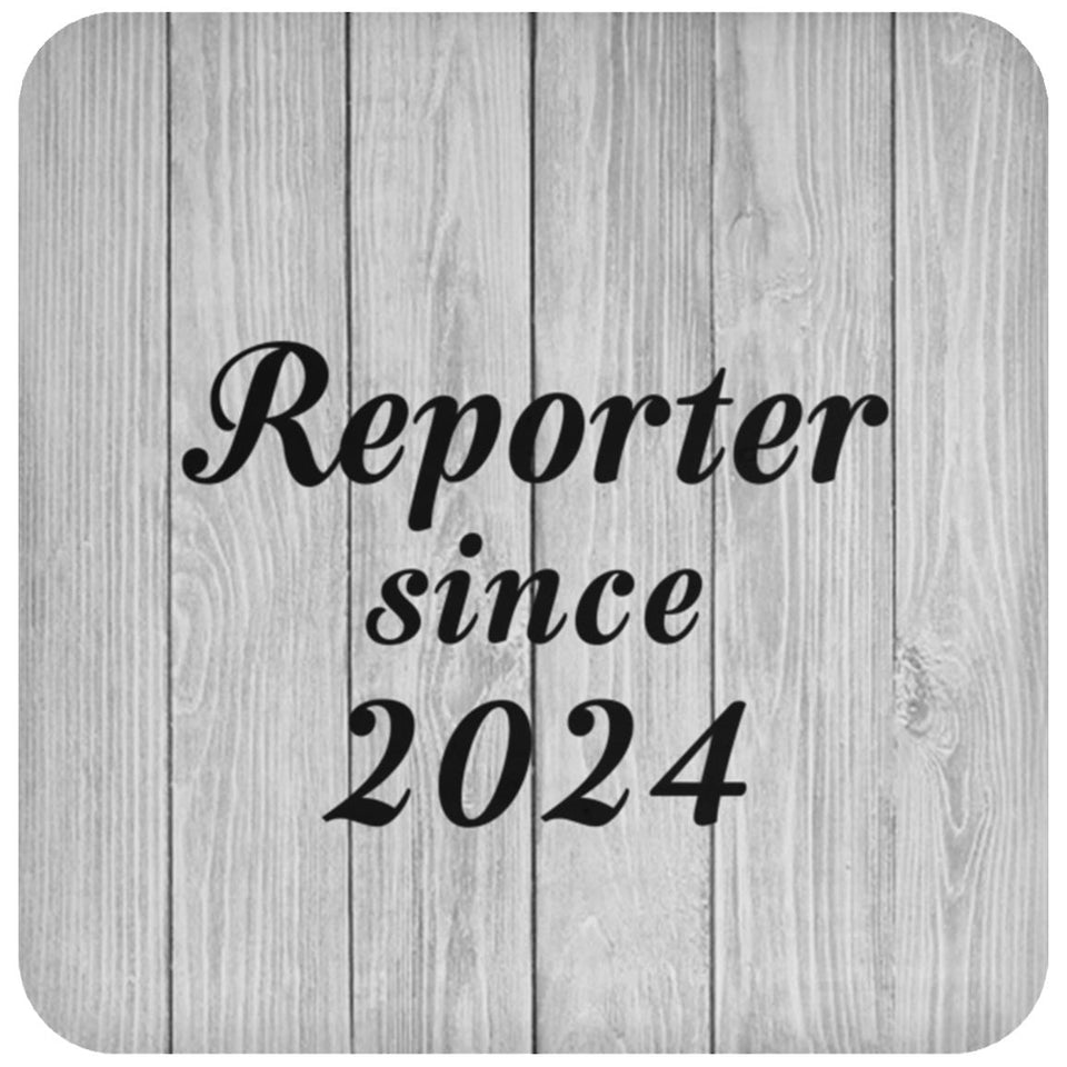 Reporter Since 2024 - Drink Coaster F