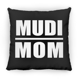 Mudi Mom - Throw Pillow Black