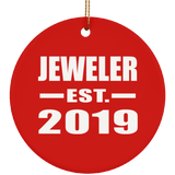 Jeweler Established EST. 2019 - Circle Ornament