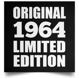 60th Birthday Original 1964 Limited Edition - Poster Square