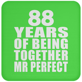 88th Anniversary 88 Years Of Being Mr Perfect - Drink Coaster