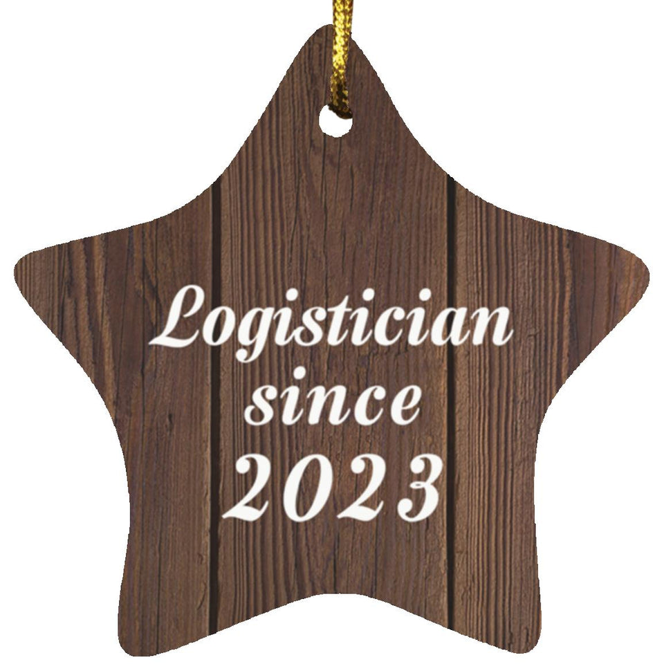 Logistician Since 2023 - Star Ornament D