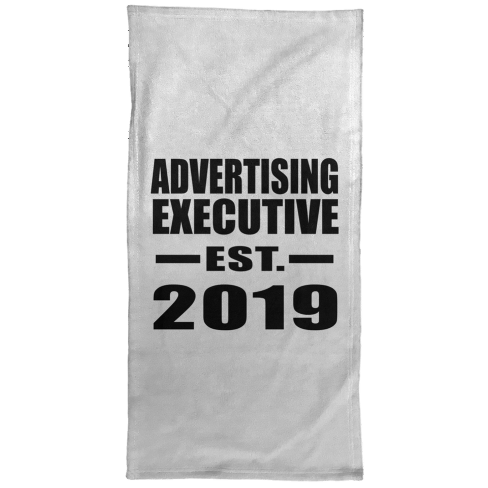 Advertising Executive Established EST. 2019 - Hand Towel