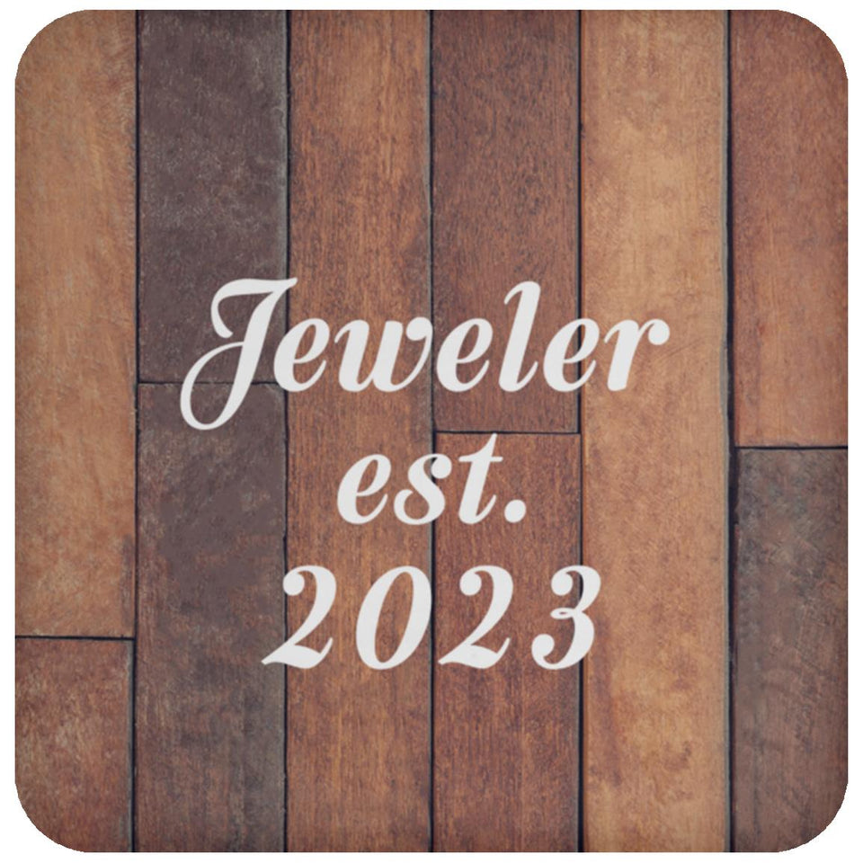 Jeweler Established Est. 2023 - Drink Coaster E