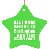 All I Care About Is Cor Anglais - Star Ornament