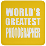 World's Greatest Photographer - Drink Coaster