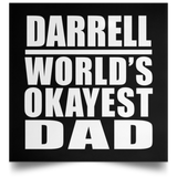 Darrell World's Okayest Dad - Poster Square