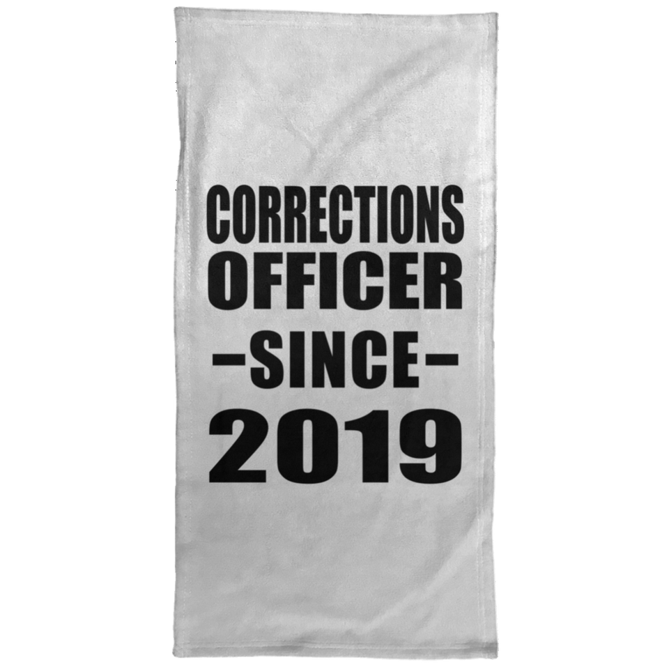 Corrections Officer Since 2019 - Hand Towel