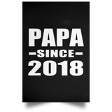 Papa (Grandpa) Since 2018 - Poster Portrait