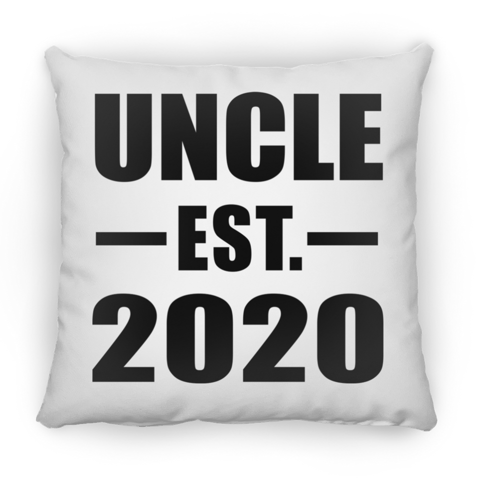 Uncle Established EST. 2020 - Throw Pillow