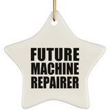 Future Machine Repairer - Star Ornament
