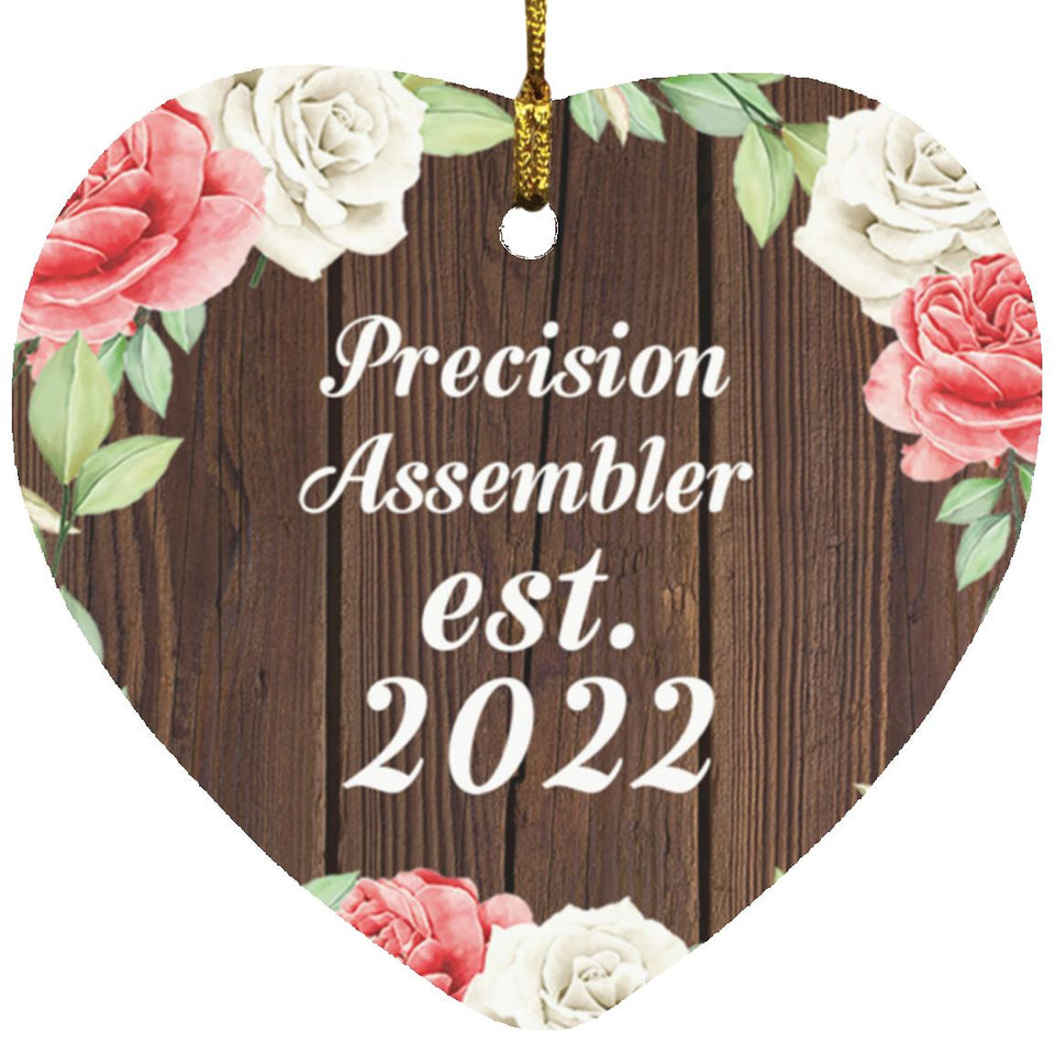 Precision Assembler Established Est. 2022 - Heart Ornament A
