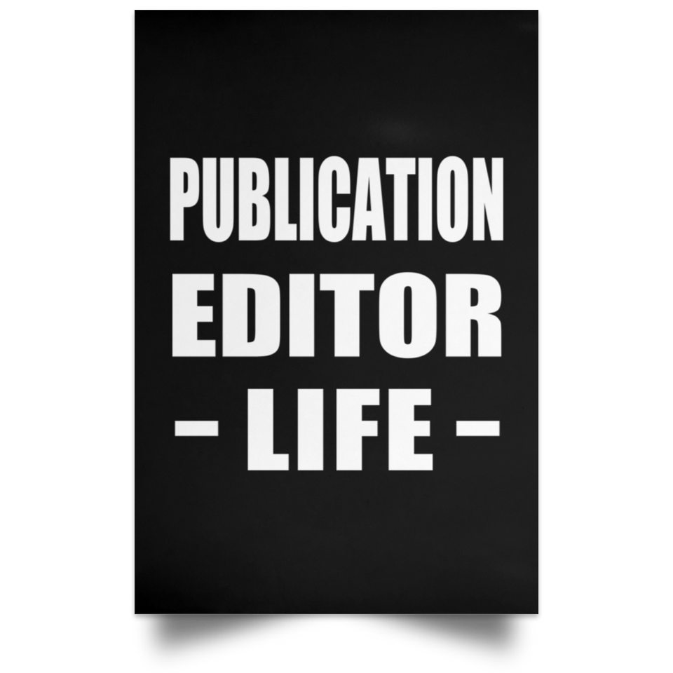 Publication Editor Life - Poster Portrait