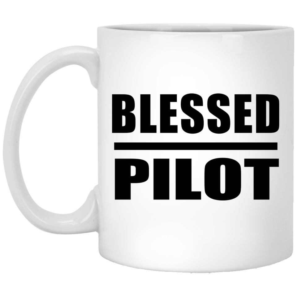 Blessed Pilot - 11oz Coffee Mug