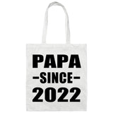 Papa Since 2022 - Tote Bag White