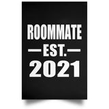 Roommate Established EST. 2021 - Poster Portrait