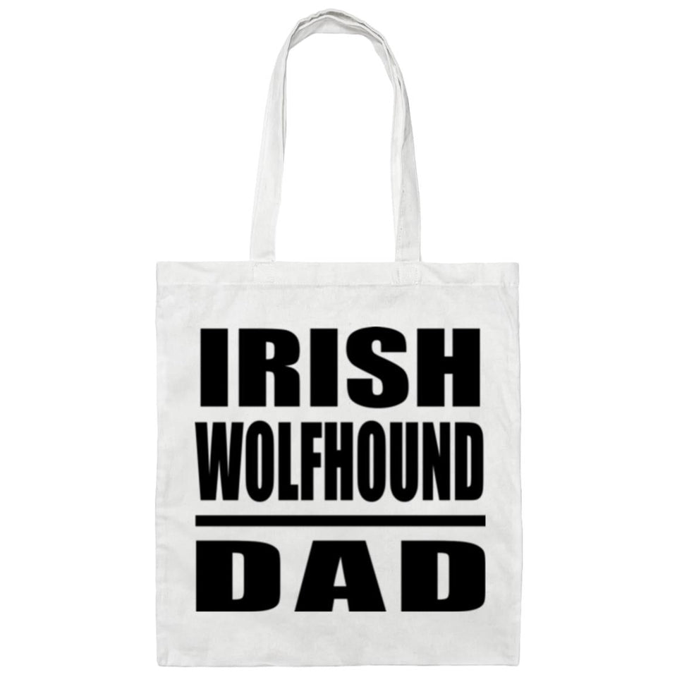 Irish Wolfhound Dad - Tote Bag White