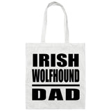 Irish Wolfhound Dad - Tote Bag White