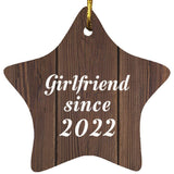 Girlfriend Since 2022 - Star Ornament D