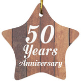50th Anniversary 50 Years Anniversary - Star Ornament E