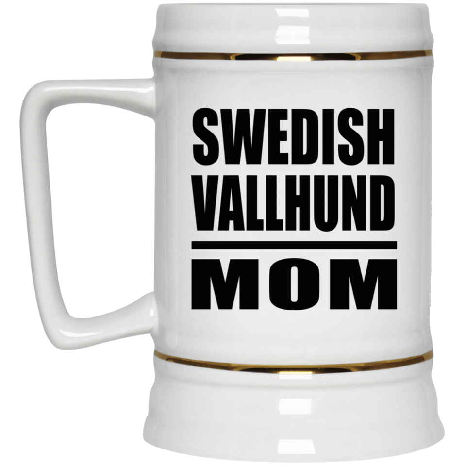 Swedish Vallhund Mom - Beer Stein