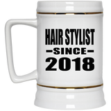 Hair Stylist Since 2018 - Beer Stein