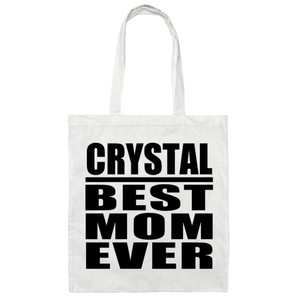 Crystal Best Mom Ever - Tote Bag White
