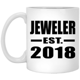 Jeweler Established EST. 2018 - 11 Oz Coffee Mug