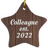 Colleague Established Est. 2022 - Star Ornament D