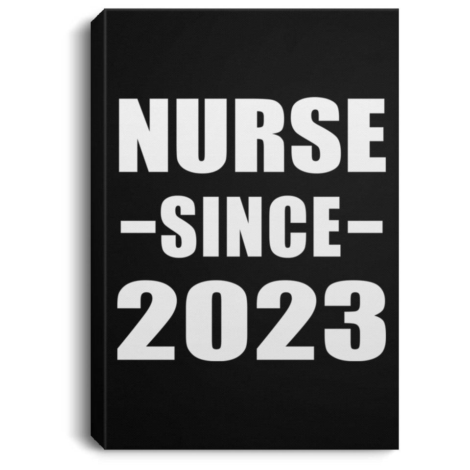 Nurse Since 2023 - Canvas Portrait