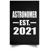 Astronomer Established EST. 2021 - Poster Portrait