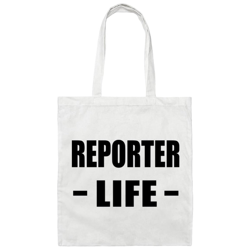 Reporter Life - Tote Bag White