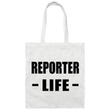 Reporter Life - Tote Bag White