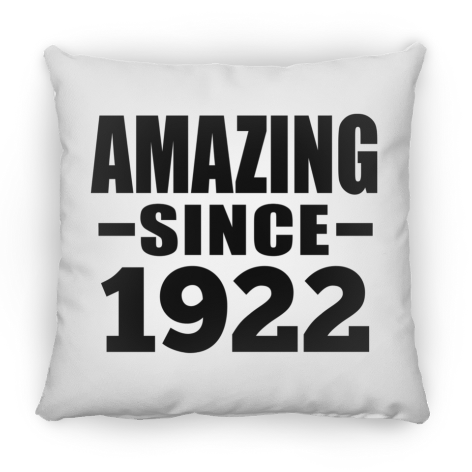 102nd Birthday Amazing Since 1922 - Throw Pillow