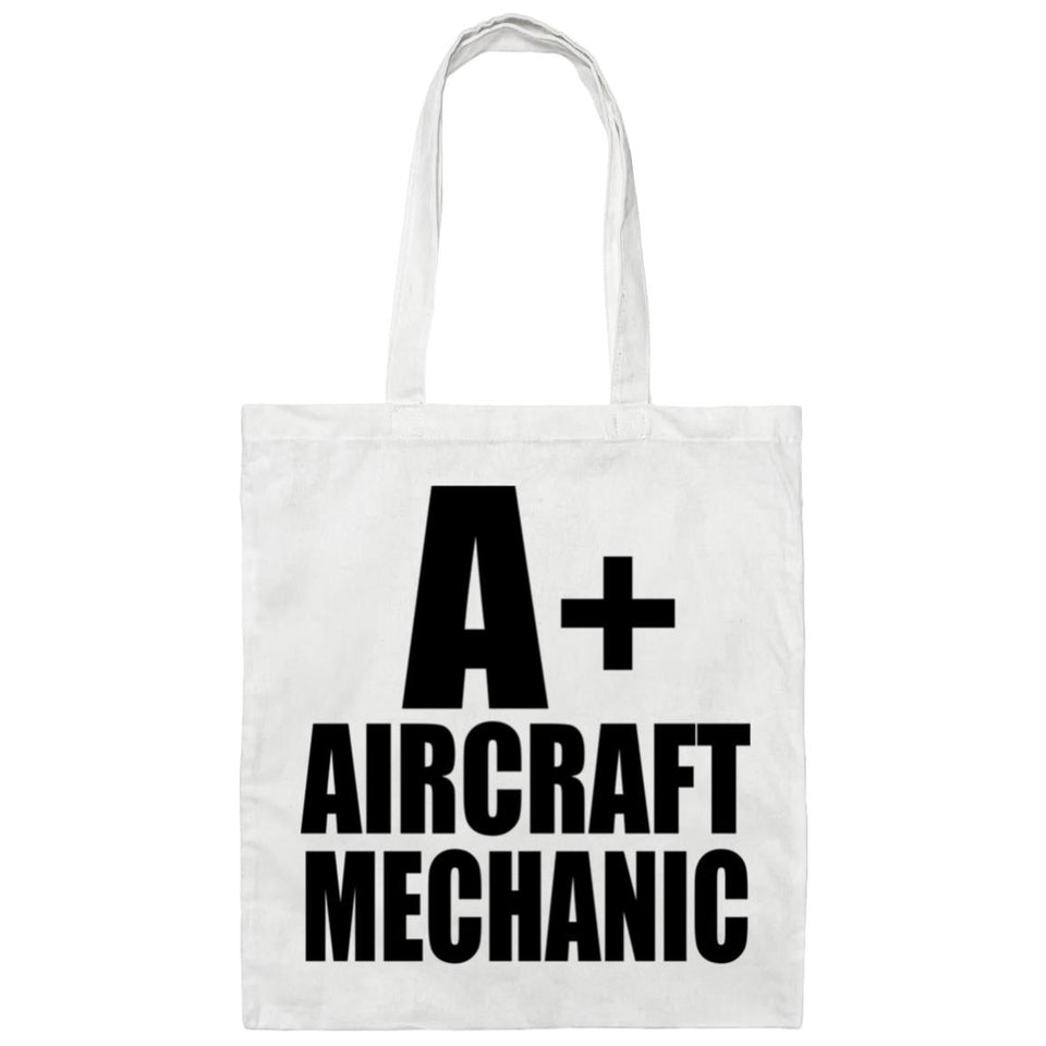 A+ Aircraft Mechanic - Tote Bag White