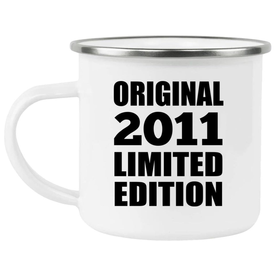 13th Birthday Original 2011 Limited Edition - 12oz Camping Mug