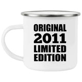 13th Birthday Original 2011 Limited Edition - 12oz Camping Mug