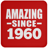 64th Birthday Amazing Since 1960 - Drink Coaster