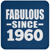 64th Birthday Fabulous Since 1960 - Drink Coaster