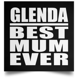 Glenda Best Mum Ever - Poster Square