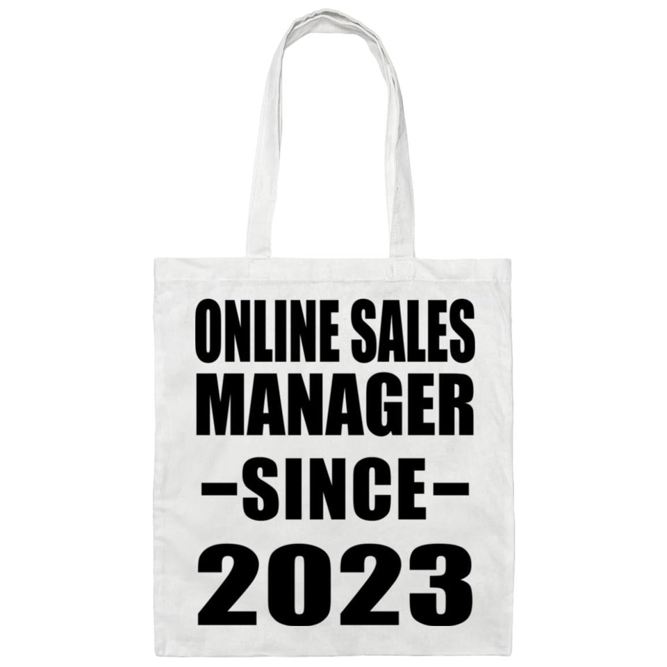 Online Sales Manager Since 2023 - Tote Bag White
