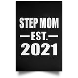 Step Mom Established EST. 2021 - Poster Portrait