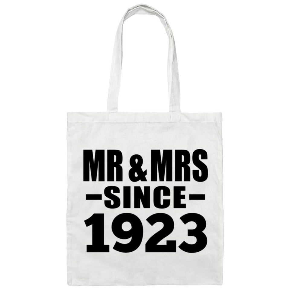 101st Anniversary Mr & Mrs Since 1923 - Tote Bag White