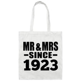 101st Anniversary Mr & Mrs Since 1923 - Tote Bag White