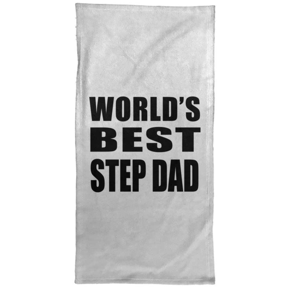 World's Best Step Dad - Hand Towel