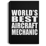 World's Best Aircraft Mechanic - Canvas Portrait