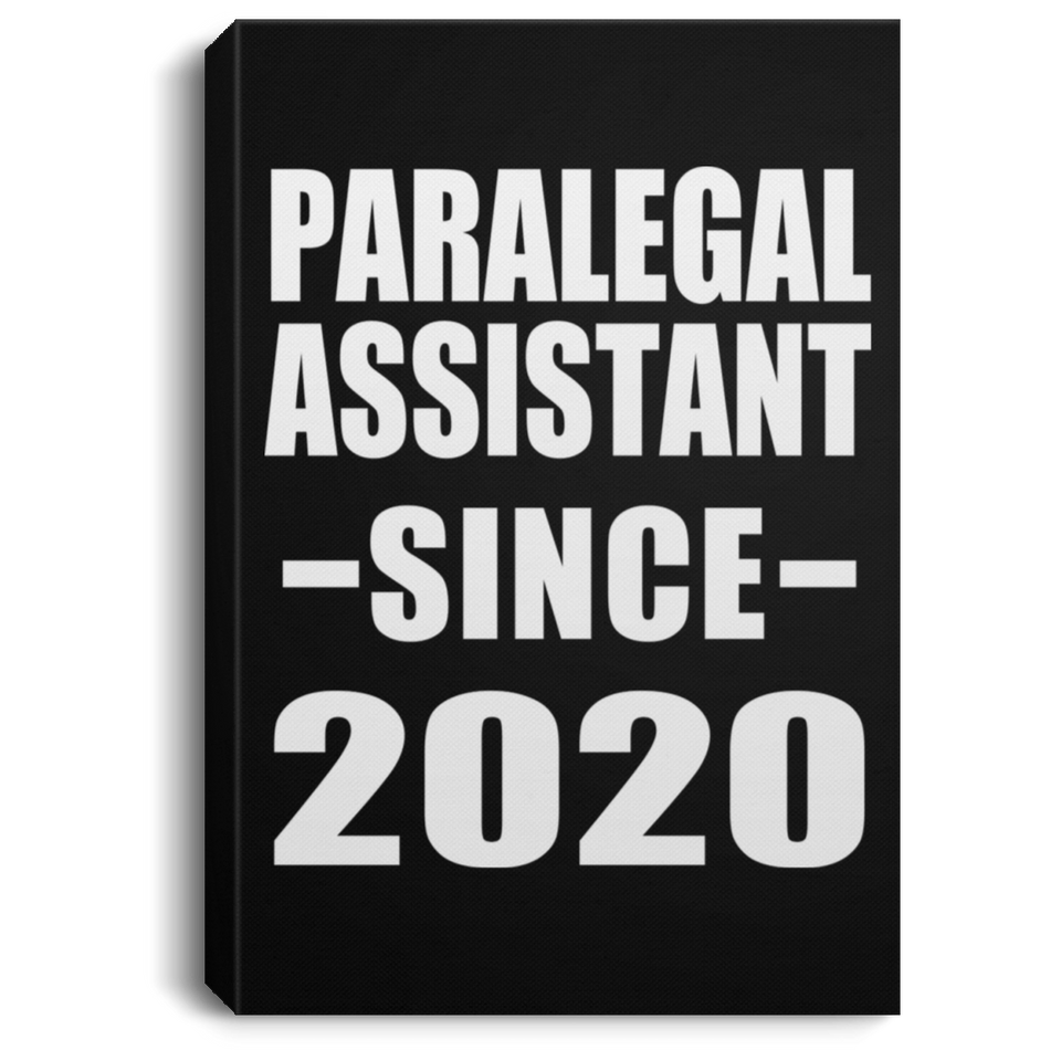 Paralegal Assistant Since 2020 - Canvas Portrait