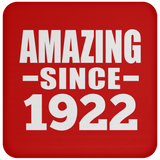 102nd Birthday Amazing Since 1922 - Drink Coaster
