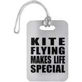 Kite Flying Makes Life Special - Luggage Bag Tag